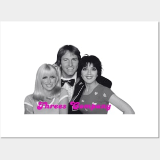 Threes company Posters and Art